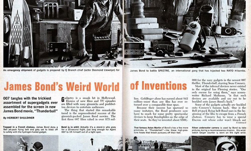 James Bond’s Weird World of Inventions James Bond’s Weird World of Inventions