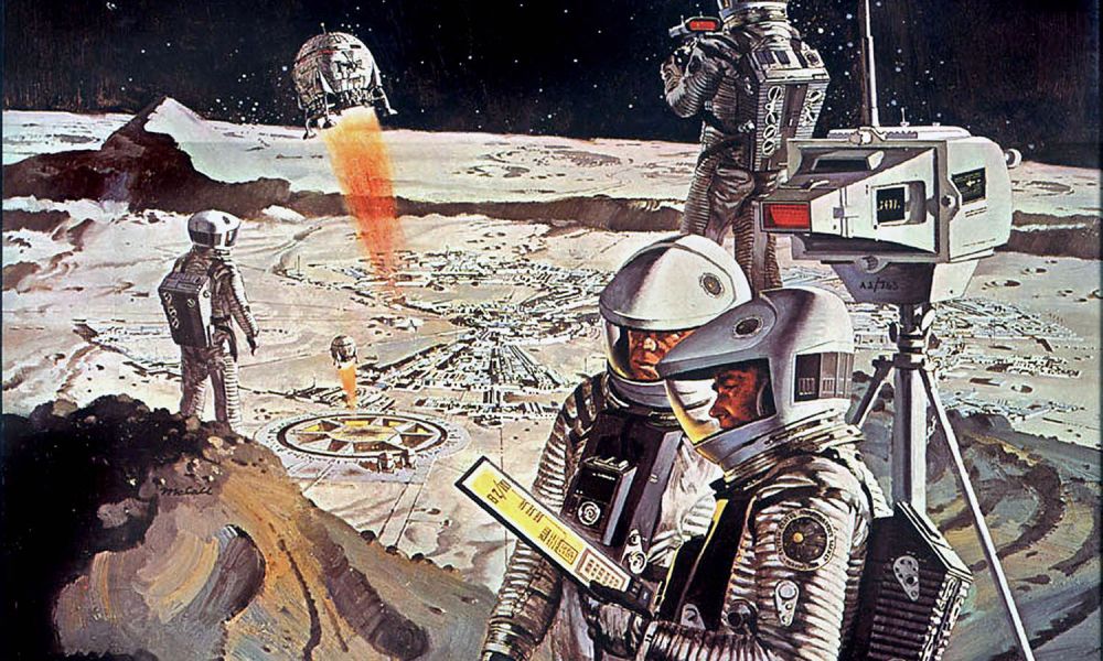 We go to the moon! The Art of Robert McCall We go to the moon! The Art of Robert McCall