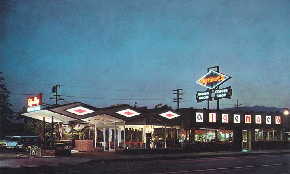 Postcards of Googie Architecture in California Postcards of Googie Architecture in California