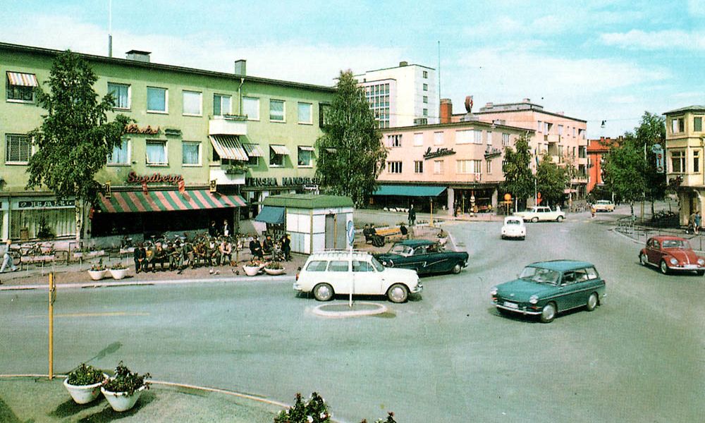 Swedish Street Scenes in the 60s Swedish Street Scenes in the 60s