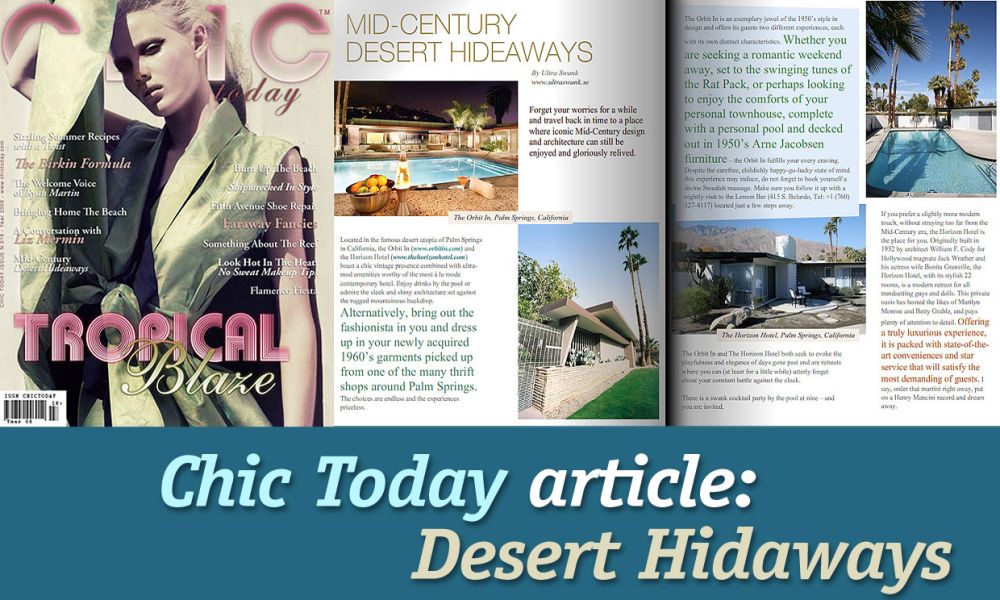 Mid-Century Desert Hidaways Mid-Century Desert Hidaways