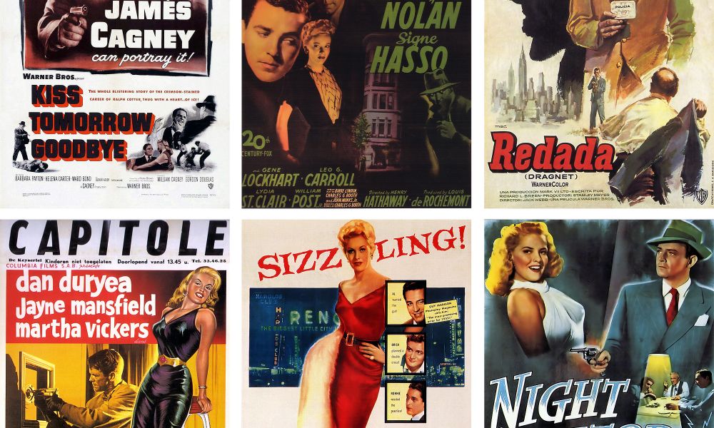 Classic Film Noir Posters Classic Film Noir Posters