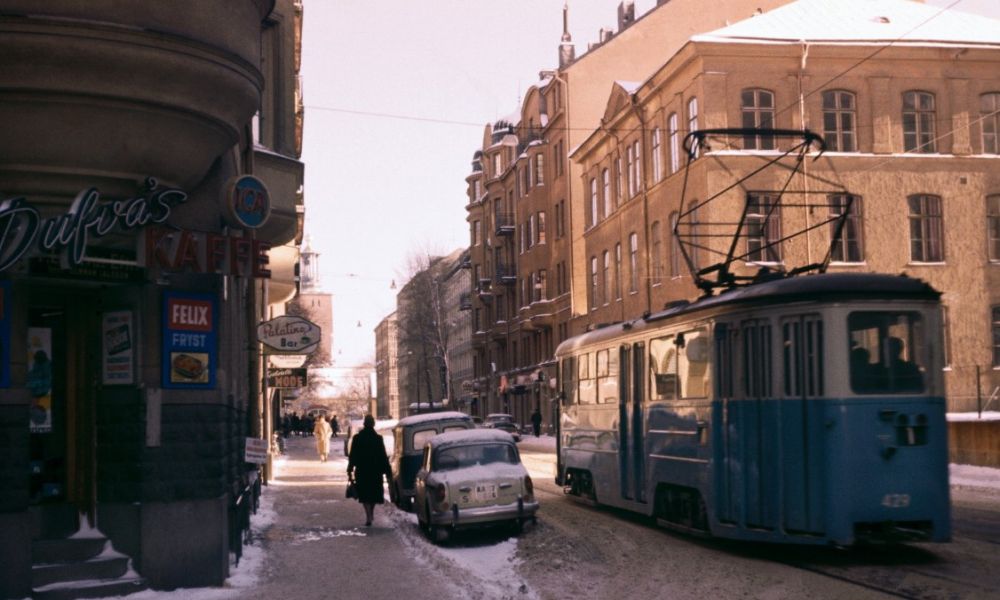 Stockholm Street Scenes Then and Now Stockholm Street Scenes Then and Now