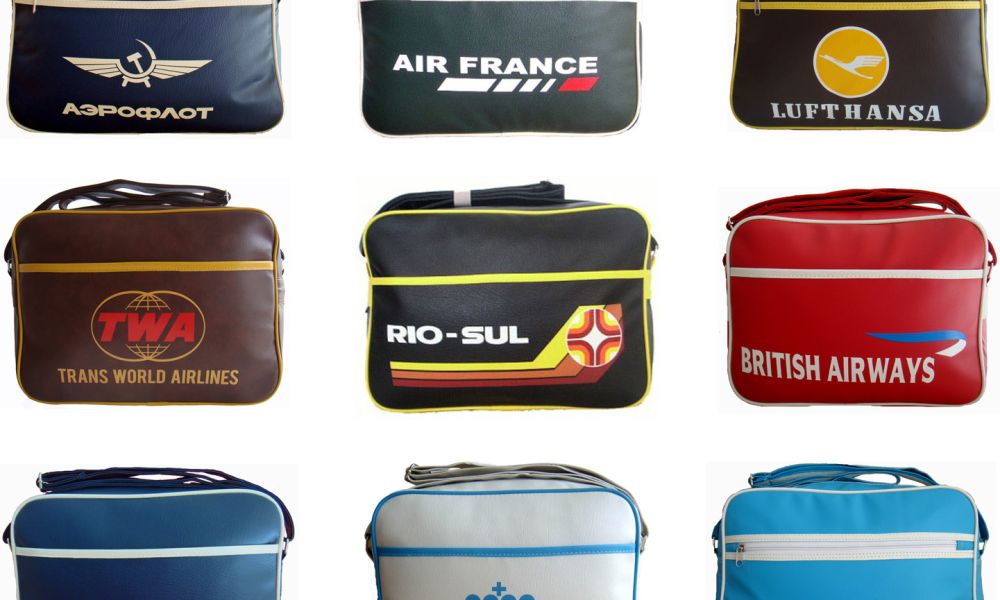 Retro Airline and Hostess Flight Bags Retro Airline and Hostess Flight Bags