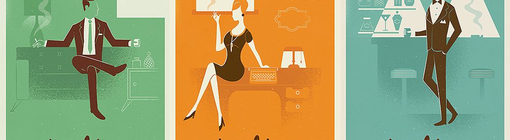 1960s Inspired Mad Men Posters 1960s Inspired Mad Men Posters