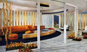 Postcards of Googie Architecture in California