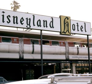 The Disneyland Hotel in Yesteryear Anaheim