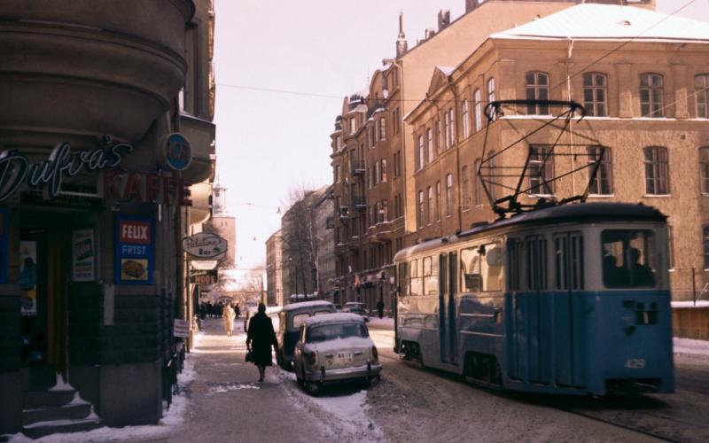 Stockholm Street Scenes Then and Now