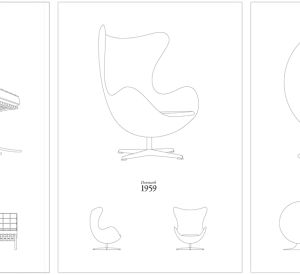 Classic Designer Chair Prints for Your Walls