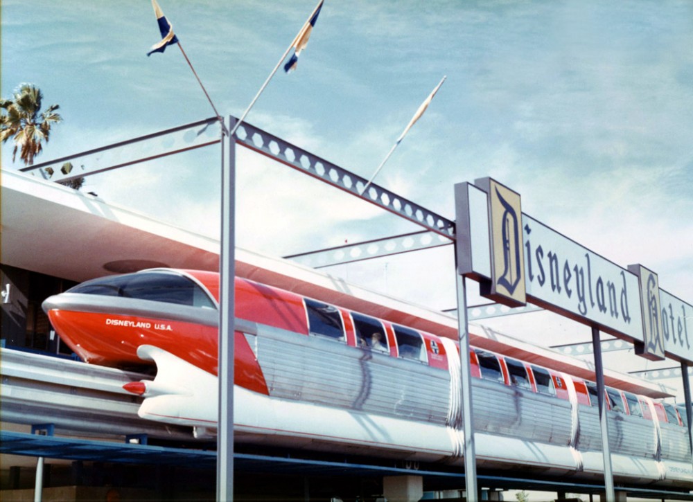 Roadtrip The Disneyland Hotel has its own Monorail Train