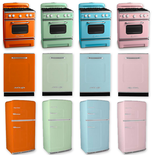 retro kitchen appliances smeg